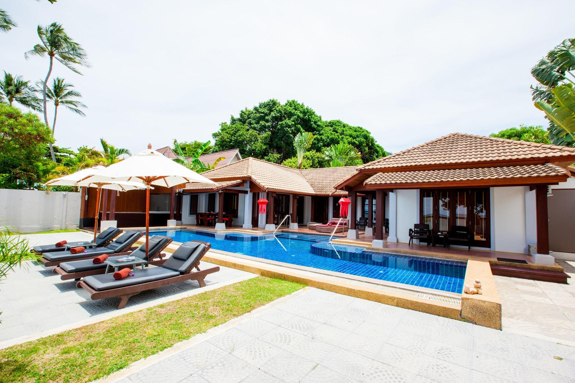 Pao Jin Poon Beach Front Villa Koh Samui Ngoại thất bức ảnh