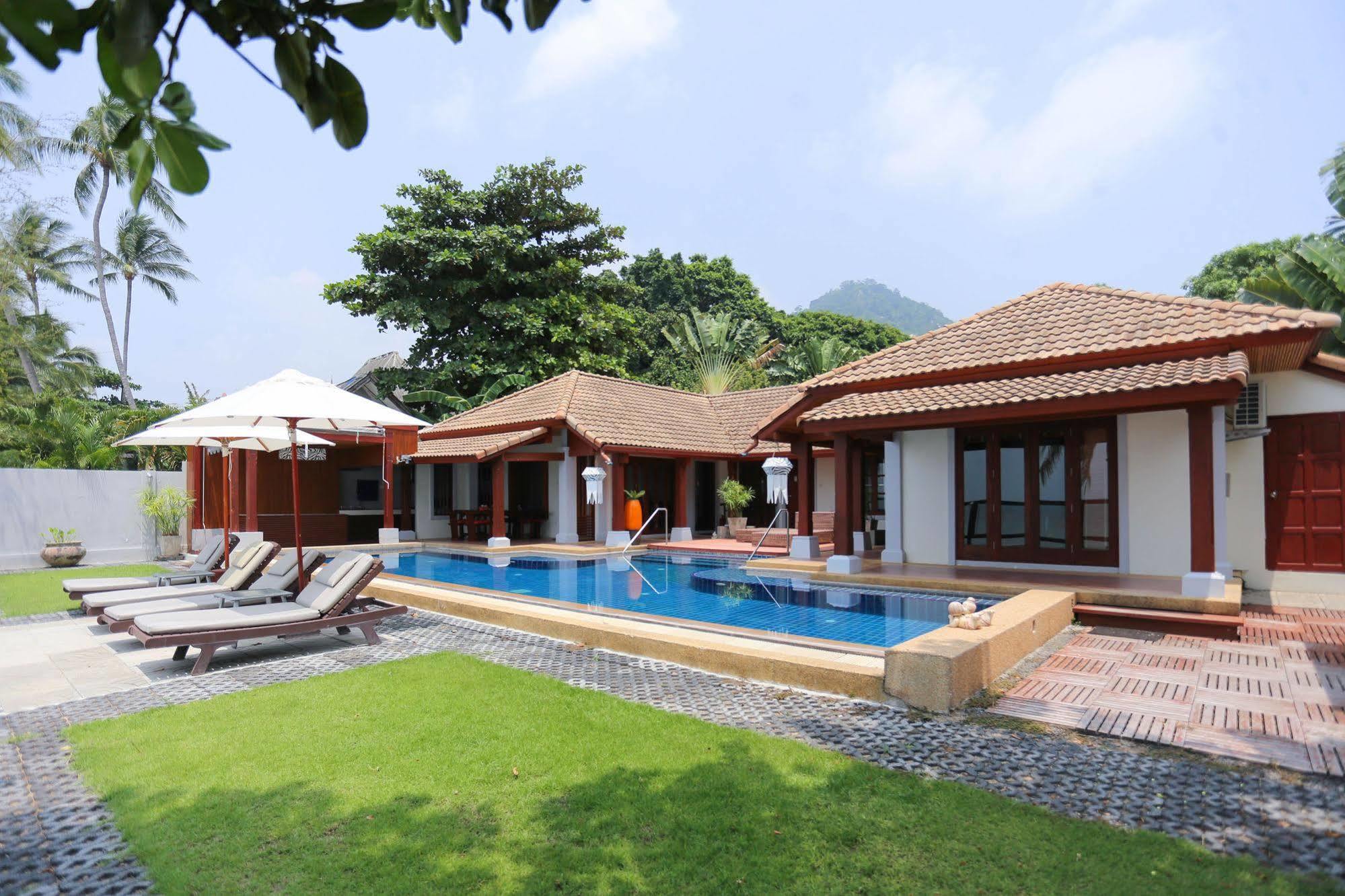 Pao Jin Poon Beach Front Villa Koh Samui Ngoại thất bức ảnh